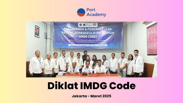 Dukung Keselamatan Maritim, Port Academy Selenggarakan Training IMDG Code di Samarinda