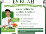 MAXY Academy Dorong Kreator Konten Kuasai Editing Video Lewat Workshop Interaktif Gratis