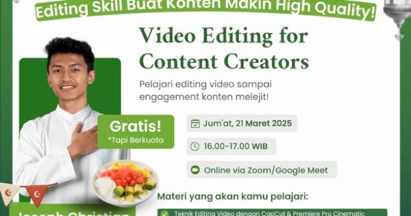 MAXY Academy Dorong Kreator Konten Kuasai Editing Video Lewat Workshop Interaktif Gratis