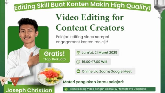 MAXY Academy Dorong Kreator Konten Kuasai Editing Video Lewat Workshop Interaktif Gratis