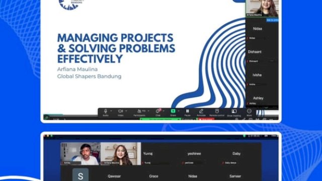 Arfiana Maulina, Shaper dari WEF Global Shapers Community Bandun sekaligus Pendiri WateryNation Berbagi Inspirasi di Forum Global