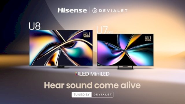 Model Bersertifikasi Kolaborasi Hisense &times; Devialet Dirilis, Mengawali Era Baru Efek Suara Imersif