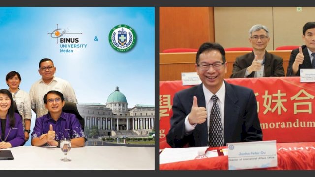 Perkuat Kualitas Pendidikan Global, BINUS @Medan Resmi Bekerja Sama dengan Asia University Taiwan