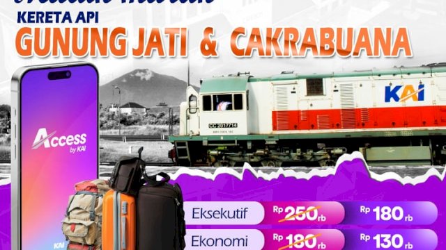 Mudik Murah dengan Kereta Api Cakrabuana dan Gunung Jati