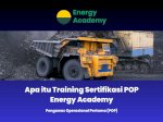 Apa itu Training Sertifikasi POP Energy Academy
