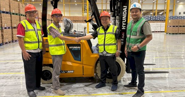 Transformasi Teknologi Pergudangan : CitoXpress Perbarui Armada Material Handling Menuju Logistik Hijau