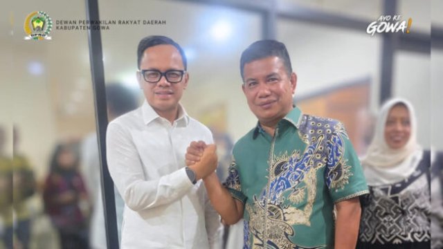 Ketua DPRD Gowa, Muhammad Ramli Siddik, bersama Wakil Menteri Dalam Negeri, Bima Arya Sugiarto, saat audiensi di Kantor Kemendagri pada 5 Maret 2025 ||humasdprd 