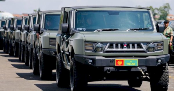 Maung MV3 Perkuat TNI-Polri, 700 Unit Resmi Diserahkan