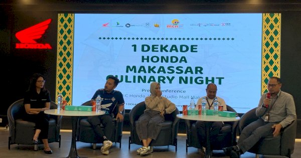Makassar Culinary Night 2025 Rayakan 1 Dekade, Libatkan 90 Tenant UMKM Kuliner Lokal