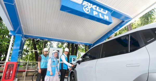 Momen Mudik, PLN Laporkan Pengisian Kendaraan di SPKLU Naik 300 Persen