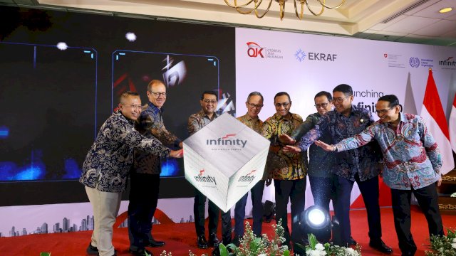 Prosesi peluncuran OJK Infinity 2.0. (Foto: dok OJK)