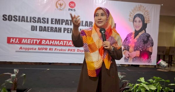 Pulang Kampung, Anggota MPR Meity Rahmatia Sosialisasi 4 Pilar untuk Wujudkan Kemandirian Ekonomi