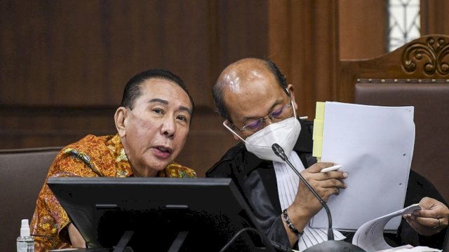 Terdakwa suap penghapusan nama terpidana perkara pengalihan hak tagih atau cessie Bank Bali, Djoko Soegiarto Tjandra. Foto: ist/dok kompas