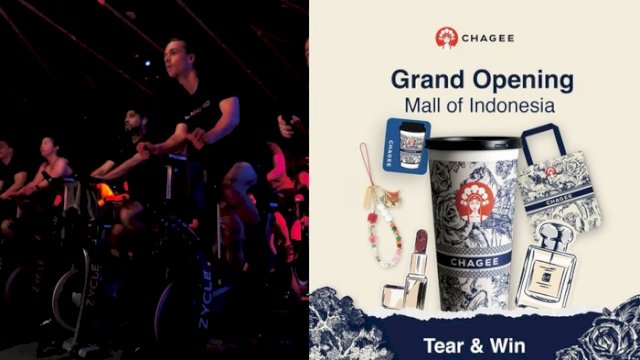 Ada Keseruan Baru di Mall of Indonesia, Bisa Zycling Sampai Jajan CHAGEE