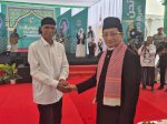 Disaksikan Menag, Mantan Preman Hercules Bantu Pesantren As&#8217;adiyah di Wajo