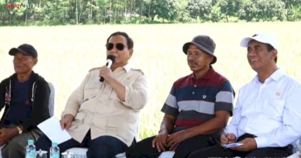 Prabowo Puji Mentan Amran: Pemimpin Lapangan yang Bawa Revolusi Pertanian