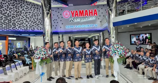 Flagship Shop Semarang Jadi Wujud Strategi Premium Marketing Yamaha