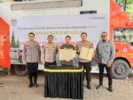 MDA dan Polda Sulsel Teken Naskah Hibah dan Serahkan Hibah Kendaraan Operasional