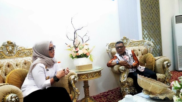 Audiens Dengan Bupati Barru, STIKS Menuju ISKI Makassar Jalin Kemitraan