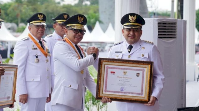 Kepemimpinan Munafri-Aliyah, Pemkot Makassar Raih Penghargaan EPPD