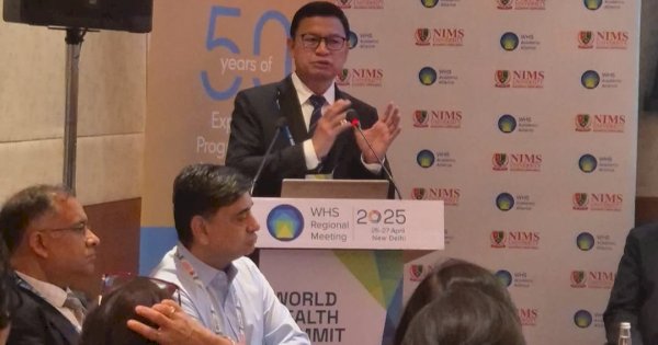 Kepala BPOM RI Taruna Ikrar Pembicara Utama di World Health Summit di India, Paparkan Konsep ABG Dapat Apresiasi Peserta