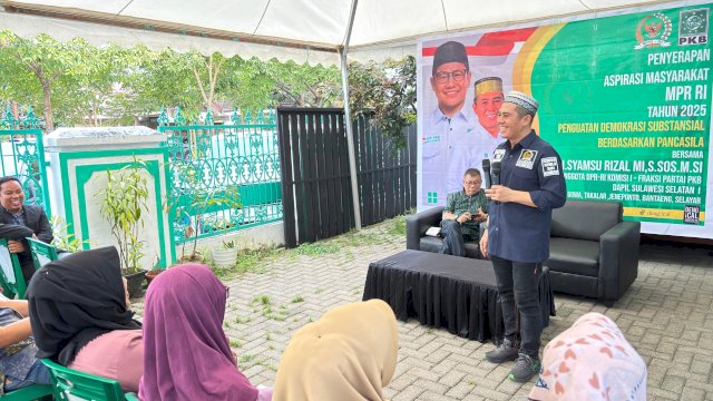 Anggota DPR RI Deng Ical Serap Aspirasi Untuk Diperjuangkan