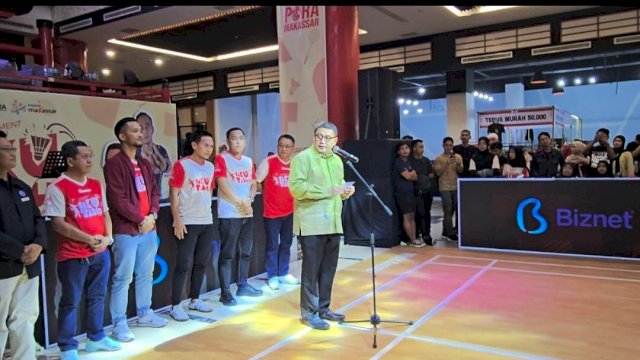 Wali Kota Makassar Munafri Jadikan Event Baku Tangkis Dispora Cari Bibit Atlet
