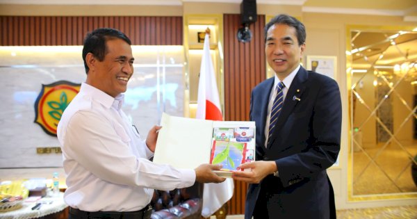 Temui Mentan, Jepang Kagum Indonesia Mampu 3 Kali Panen