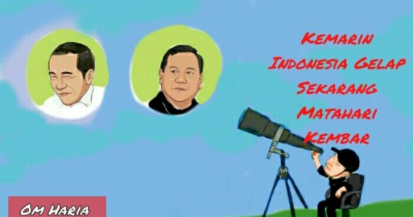 Usai Indonesia Gelap Terbitlah Matahari Kembar