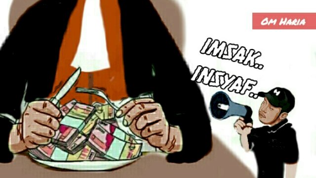 Karikatur hakim terjerat kasus dugaan suap (Dodi/harian.news)