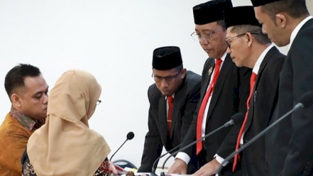 DKPP Sidang Bawaslu Gowa : Diduga Ada Kampanye di Tempat Ibadah