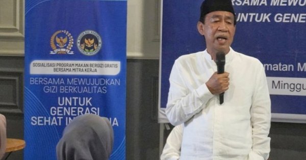 DPR RI Bersama BGN Intens Kampanye Makan Bergizi Gratis di Makassar