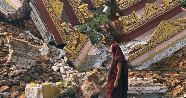 Korban Tewas Gempa Myanmar Tembus 2.000 Jiwa Lebih: Ada 150 Biksu