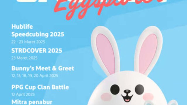 Keseruan Easter Eggsplorer di Hublife Taman Anggrek Residences