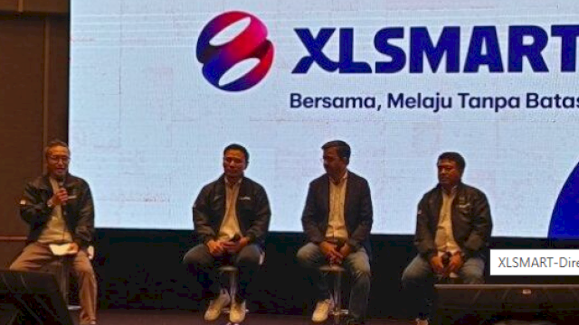 Jumpa pers XLSmart di Hyatt Hotel Makassar. (Foto: Gita/HN)