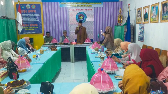 Suasana Halal Bihalal IPPK Prov Sulsel. Foto: dok