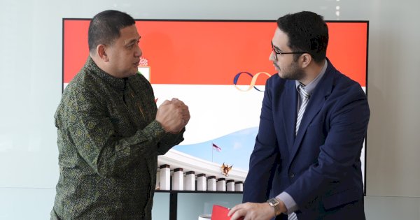 Munafri Temui Investor Qatar, Bahas Stadion dan Proyek Strategis Kota Makassar