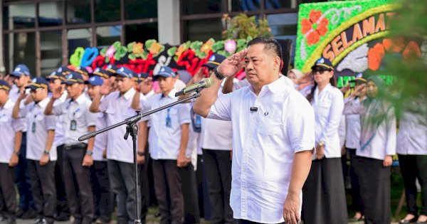 Pimpin Apel Perdana, Plt Dirut PDAM Makassar Komitmen Kesejahteraan Pegawai