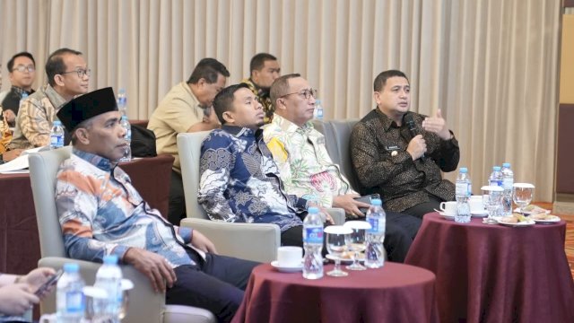 Wali Kota Makassar, Munafri Arifuddin dalam forum Apeksi. Foto: HN/Sinta