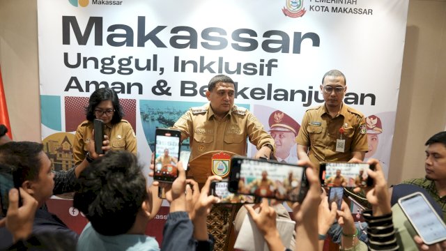 Munafri Arifuddin menunjuk langsung Nielma Palamba sebagai PLH Sekda Makassar. Foto: HN/Sinta