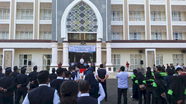 Persiapan haji 2025 di embarkasi Makassar. Foto: HN/Sinta