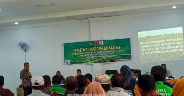 Harga Gabah Tak Sesuai HPP, Petani Jeneponto Desak Bulog Bertindak