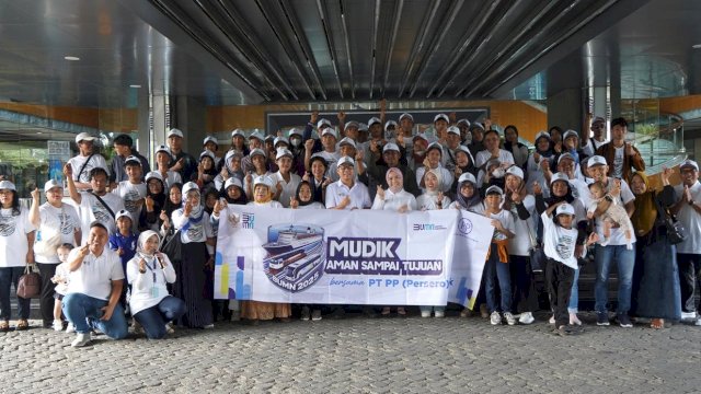 PTPP Fasilitasi Lebih dari 4.000 Pemudik dalam Program Mudik Bersama  BUMN 2025