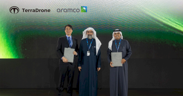 Terra Drone Menandatangani MoU dengan Aramco untuk Mendorong Inovasi dan Lokalisasi dalam Teknologi Drone