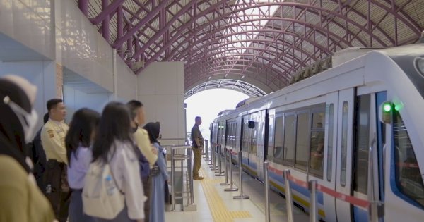 Masa Angkutan Lebaran 2025, Lebih dari 343 Ribu Penumpang Gunakan LRT Sumsel