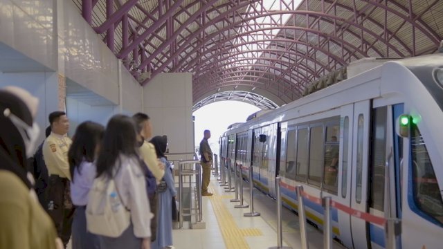 Masa Angkutan Lebaran 2025, Lebih dari 343 Ribu Penumpang Gunakan LRT Sumsel
