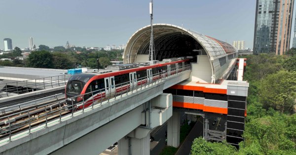 Lebih Ramah Lingkungan, Operasional LRT Jabodebek 100% Menggunakan Listrik