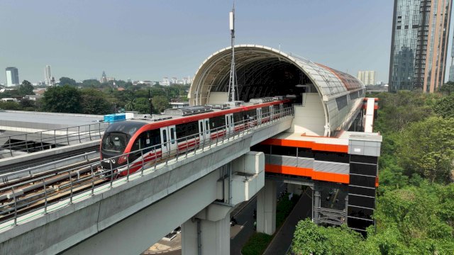 Lebih Ramah Lingkungan, Operasional LRT Jabodebek 100% Menggunakan Listrik