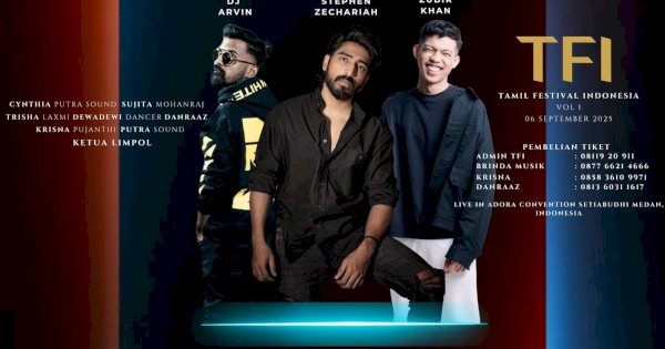 Kembalinya Cynthia Putra Sound &amp; Hadirnya Ketua Limpol di Tamil Festival Indonesia 2025