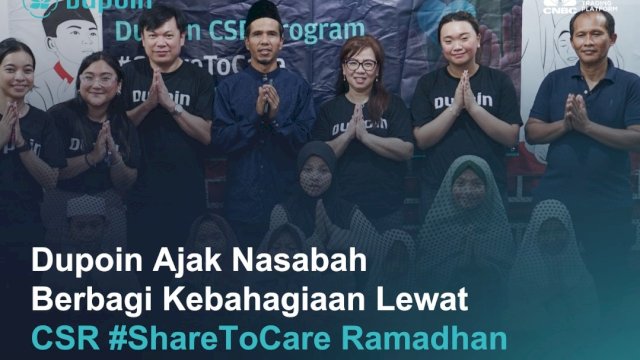 Dupoin Gelar Aksi CSR Ramadhan di Dua Panti Asuhan: Wujud Kepedulian Sosial dan Kebersamaan
